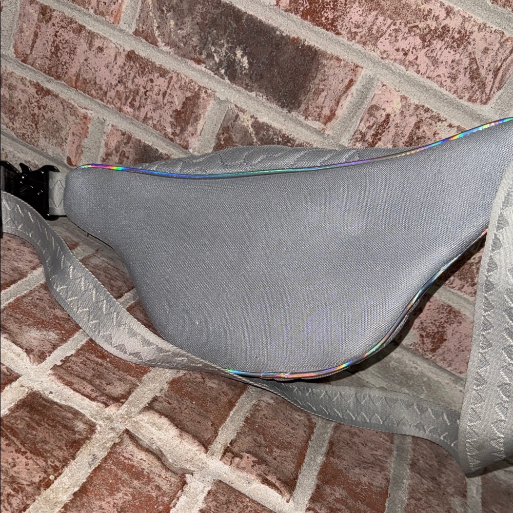 Sprayground Textured Fanny Pack with Holographic Detail - Picture 7 of 10